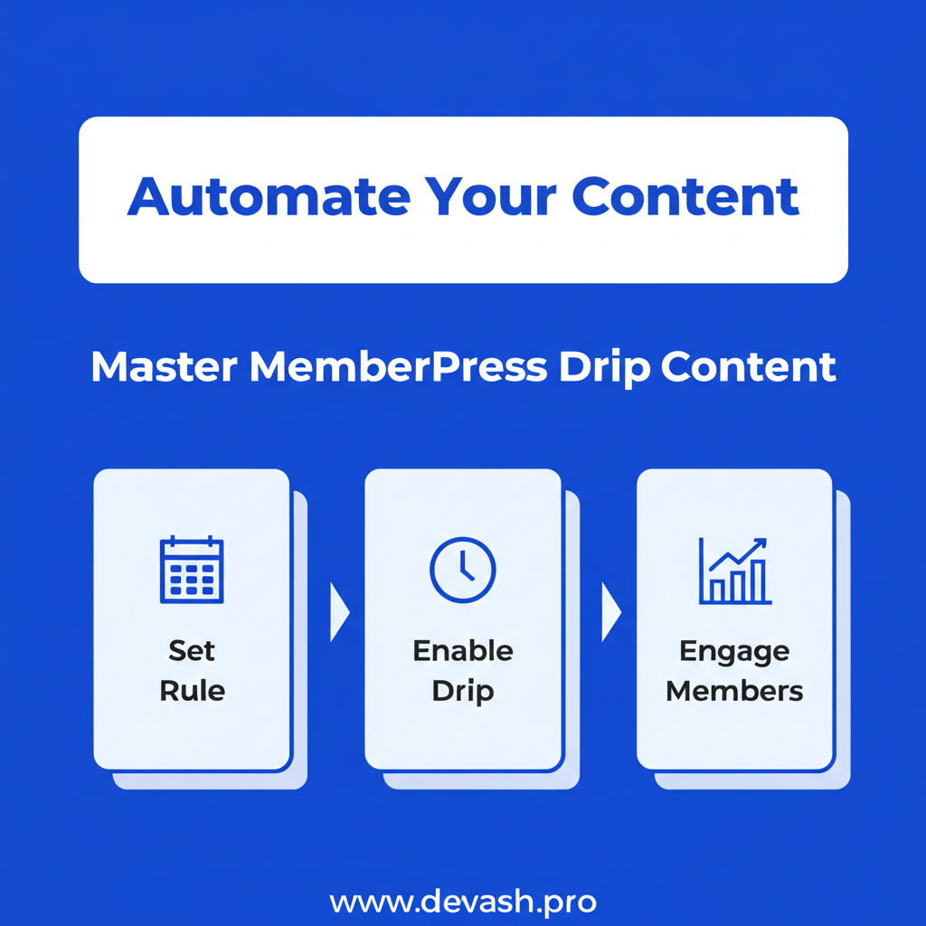 Unlock Member Engagement with MemberPress Drip Content